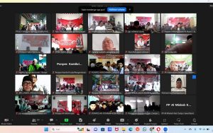 Kiai Muda Jabar Beri Dukungan ke Ganjar-Mahfud Secara Daring