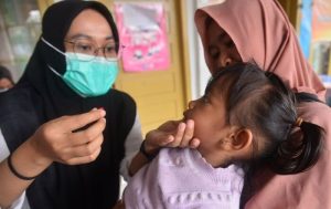 239.267 Balita di Bekasi Jadi Sasaran Program Pemberian Vitamin A