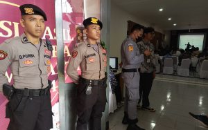 Amankan Rapat Pleno Rekapitulasi Suara, Polres Purwakarta Kerahkan Personel