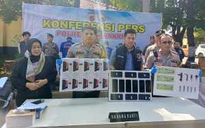 Polres Purwakarta Ringkus Lima Pelaku Curanmor, Satu Orang Dihadiahi Timah Panas
