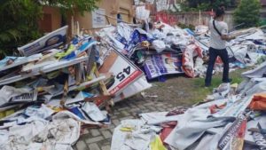 Ini Alasan Pemkab Bekasi Larang Sampah APK Pemilu 2024 Masuk TPA Burangkeng