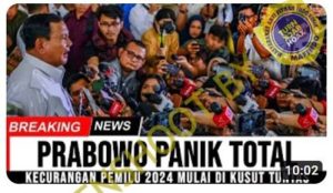 Heboh Video Kecurangan Pemilu 2024 Dikaitkan Prabowo, Cek Faktanya Disini