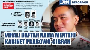 Beredar Daftar Nama Menteri Kabinet Prabowo-Gibran, Begini Respons TKN