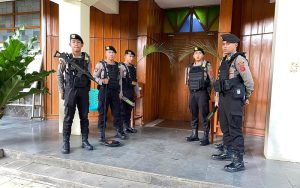 Jaga Perayaan Paskah, Polres Purwakarta Perketat Pengamanan Gereja