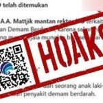 Hoaks jus daun pepaya bisa obati penyakit demam berdarah.