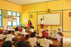 Proses belajar mengajar siswa sekolah dasar