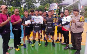 Cari Bibit Atlet, Polsek Plered Gelar Open Turnamen Bola Voli