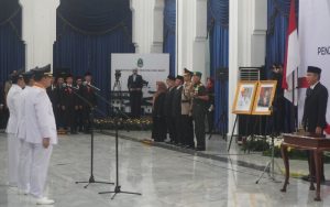 Dihadiri Pangdam III Siliwangi, Bey Machmudin Ingatkan Komitmen Pj Bupati/Walikota Layani Masyarakat