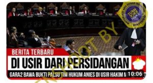 Heboh Tim Hukum Anies Diusir Gegara Bawa Bukti Palsu Saat Sidang PHPU, Ini Faktanya