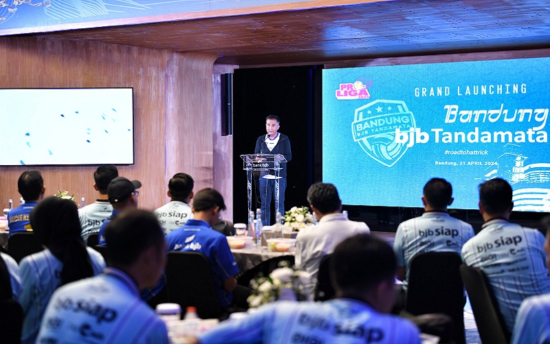 Lepas Bandung bjb Tandamata di Proliga 2024, Bey Machmudin: Jaga Kekompakan dan Sportivitas