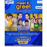 Flyer Meet & Greet Bintang Layar Drama RCTI