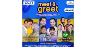 Flyer Meet & Greet Bintang Layar Drama RCTI