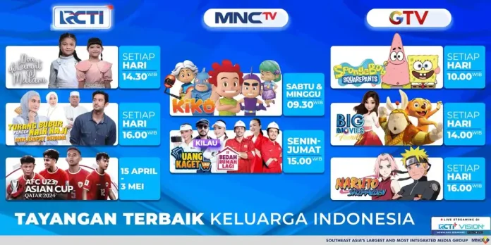 Flyer Program Pilihan untuk Keluarga Indonesia (Foto: MNC Media Entertainment)