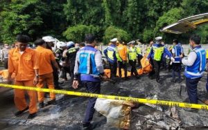 Ini Pengakuan Sopir Bus yang Terlibat Kecelakaan di KM 58 Tol Japek, Ternyata…