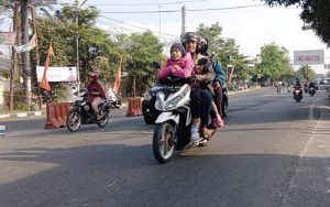 Arus Mudik H-1 Lebaran di Kota Tebing Tinggi Terpantau Sepi dan Lancar