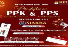 Pendaftaran PPK dan PPS untuk Pilkada 2024