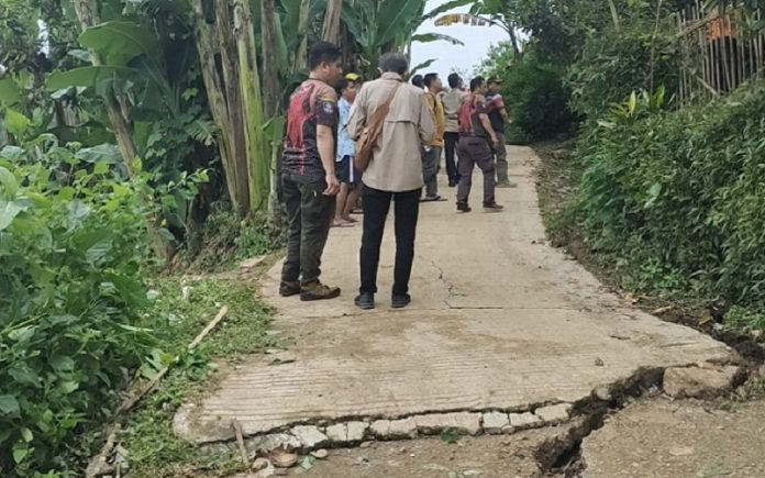 Pergerakan Tanah di Cianjur