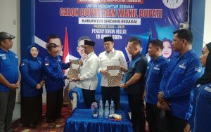 Maju Kembali di Pilkada Serdang Bedagai 2024, Darma Wijaya dan Adlin Tambunan Daftar di Tiga Partai
