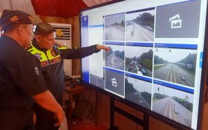 Polres Purwakarta Pantau Arus Mudik Lebaran Lewat CCTV