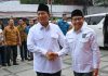 Prabowo Subianto bertemua Muhaimin Iskandar di kantor PKB.
