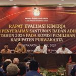 Rapat Evaluasi KPU Purwakarta