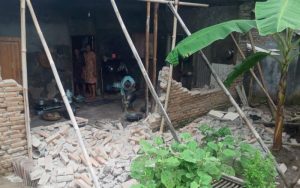 Sejumlah Rumah di Pangandaran Rusak Akibat Gempa Garut