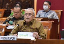 Sekretaris Kemenpora Gunawan Suswantoro