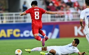 Timnas Indonesia Kalah Lawan Uzbekistan di Semifinal Piala Asia U-23