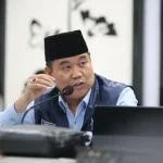 Wakil ketua Komisi III DPRD Jabar Sugianto Nangolah saat pembahasan LKPJ Gubernur TA 2023 (Foto: Republika)