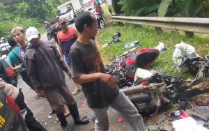 Satu Orang Tewas Akibat Tabrakan Adu Banteng di Purwakarta