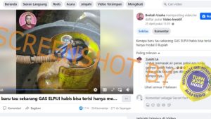 Gas Elpiji Bisa Terisi Kembali dengan Disiram Air Panas, Ini Faktanya