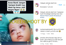 Ilustrasi berita hoaks tentang mata anak memerah akibat terlalu lama main HP (1)