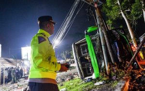 Bikin Merinding! Begini Kronologi Kecelakaan Bus di Ciater Subang