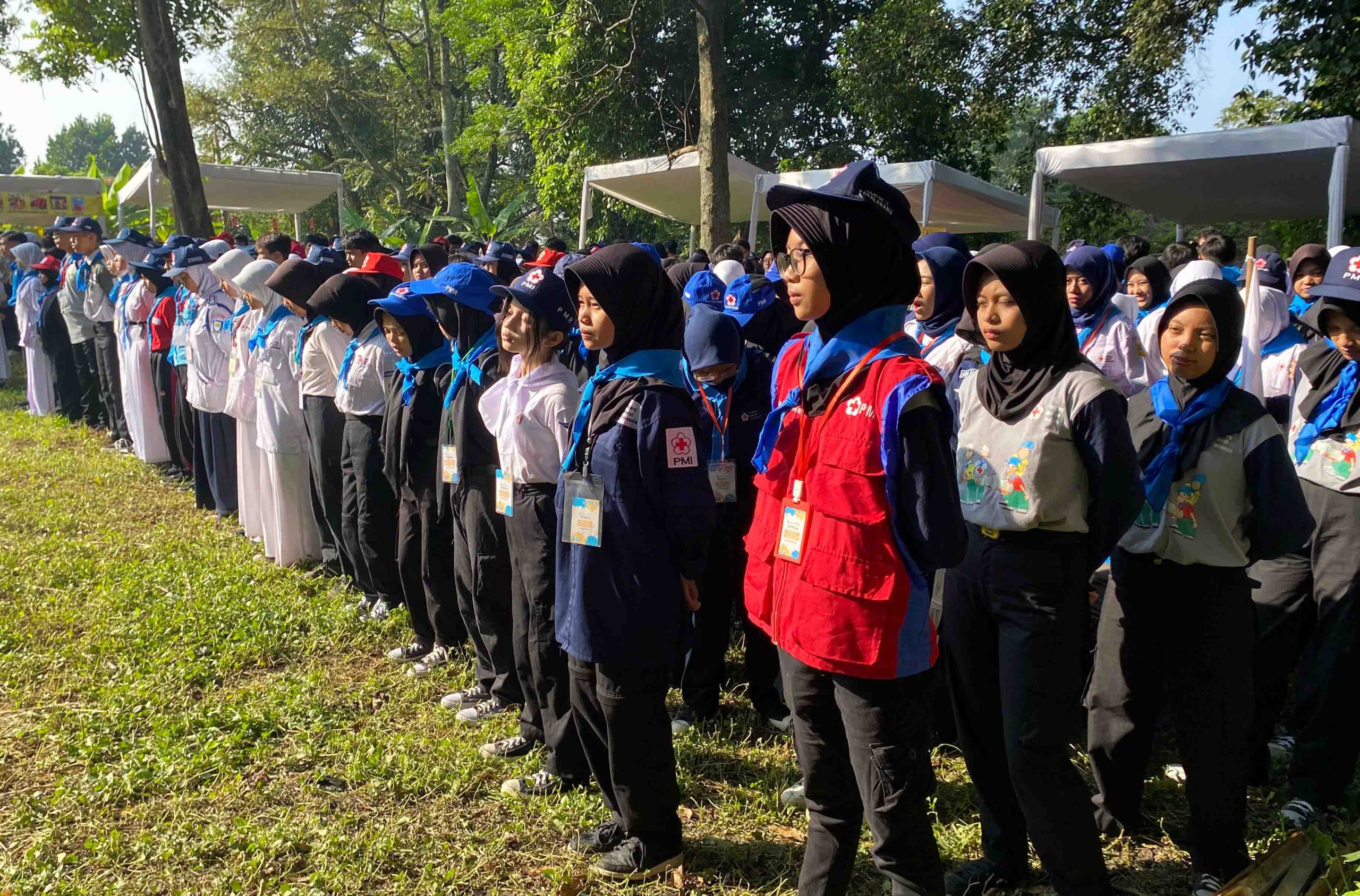 Palang Merah Remaja Kota Bandung Unjuk Keterampilan di Voltase 2024