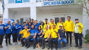 Pengurus Golkar Kota Bogor Datangi Kantor Partai Demokrat, Ini yang Dibahas