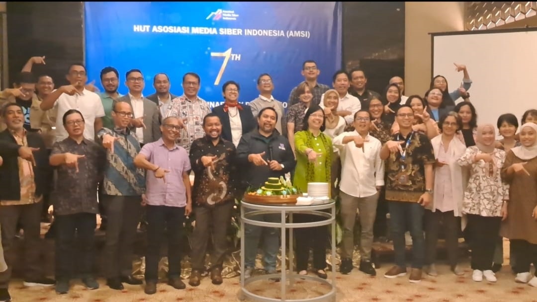 Peringatan HUT 7 Tahun AMSI di Hotel Aone, Jakarta, Selasa 30 April 2024 (Foto: AMSI)
