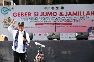 Perangi Stunting dan DBD, Pemprov Jabar Luncurkan Geber Si Jumo dan Jamillah