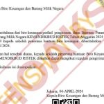 Surat palsu Kemendikbud Ristek tentang pemberitahuan pengiriman bantuan ke sekolah