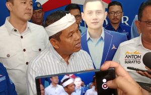 Dedi Mulyadi Nganjang ke Kantor DPD Demokrat, Kirim Kode Maju di Pilgub Jabar