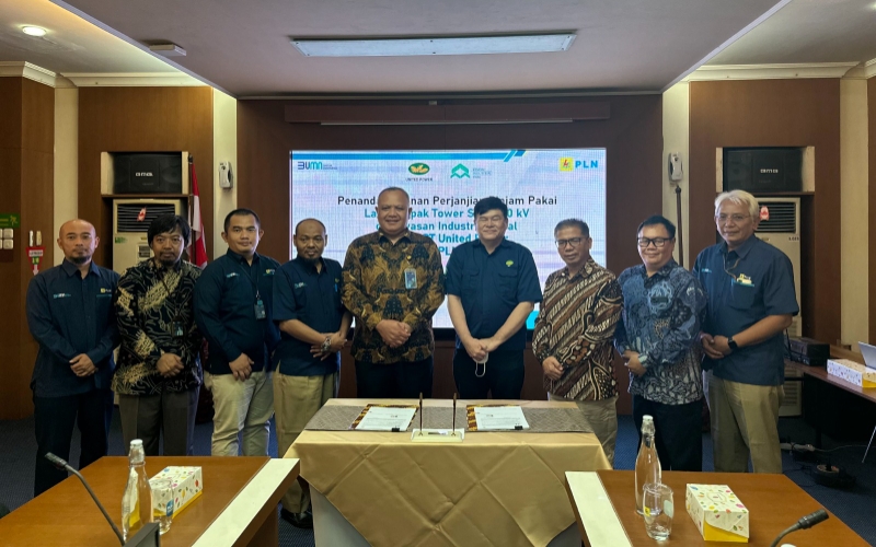 Bangun Infrastruktur Kelistrikan KEK Kendal, PLN Sepakat Pinjam Pakai Lahan dengan United Power