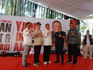 Dihadiri Pimpinan Partai, Yadi Rusmayadi Mantap Jadi Bupati Purwakarta