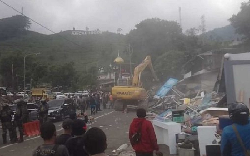 Tempat Usaha Dihancurkan, Warga Naringgul Bogor Ancam Golput di Pilkada 2024