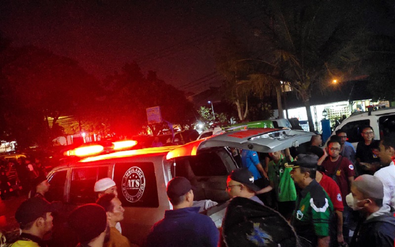 Kader PKS Jabar Meninggal Dunia di Tol Pemalang-Batang, Diantarkan Puluhan Ambulance