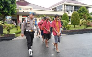 Enam Pelaku Pencurian di Perkebunan Kelapa Sawit PTPN IV Simalungun Ditangkap