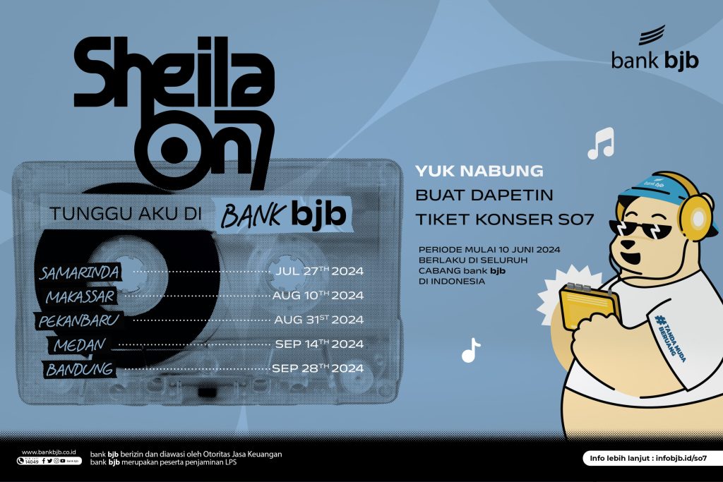 Nabung di bank bjb Bisa Nonton Sheila On 7 GRATIS?! Buruan Ikutan Promonya!