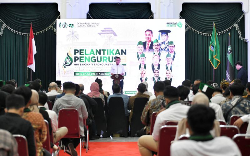 Bey Machmudin Ajak HMI Dukung Pembangunan Melalui Kritik Konstruktif