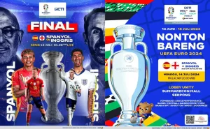 Final UEFA EURO 2024 antara Spanyol Vs Inggris Memanas! RCTI Hadirkan Nobar di Serpong