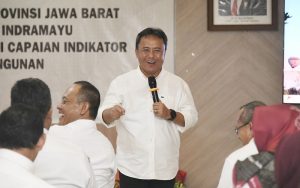 Jadi Andalan Ketahanan Pangan, Herman Suryatman: Minta Produksi Gabah Kering di Indramayu Ditingkatkan