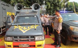 Jelang Pilkada Serentak 2024, Kapolres Purwakarta Lakukan Pengecekan Kendaraan Dinas