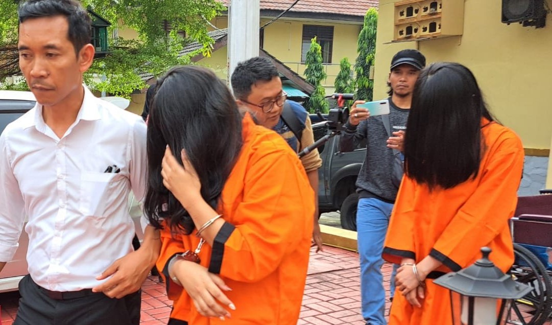 Penangkapan dua selegram cantik asal Bogor